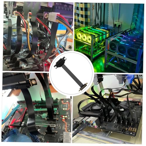 Cable Elevador Pcie para Tarjeta Gráfica SHINEOFI Ideal para Modding de Ordenadores 2