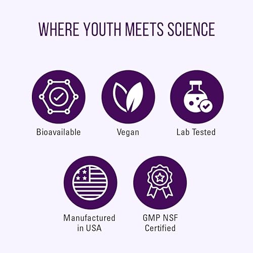 Miniatura 7 de Trans-Resveratrol Suplemento antioxidante altamente purificado y biodisponible para una activación única de SIRT1 - Promueve la reparación celular,