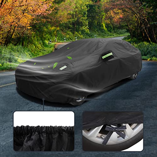 Image of Custom Waterproof Car Cover Compatible with Tesla Model S 2026-2012, All Weather Cover with Soft Cotton Lining, Heavy Dury Rain Snow Sun UV Car Cover for All Model S Models Outdoor Indoor