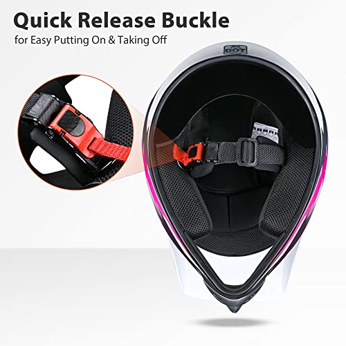 Ahr Youth & Kids Motocross Helmet Dot Full Face Offroad Dirt Bike Helmet For Motorcycle, Atv And Mountain Bike, Model H-Ven12 #TOP6