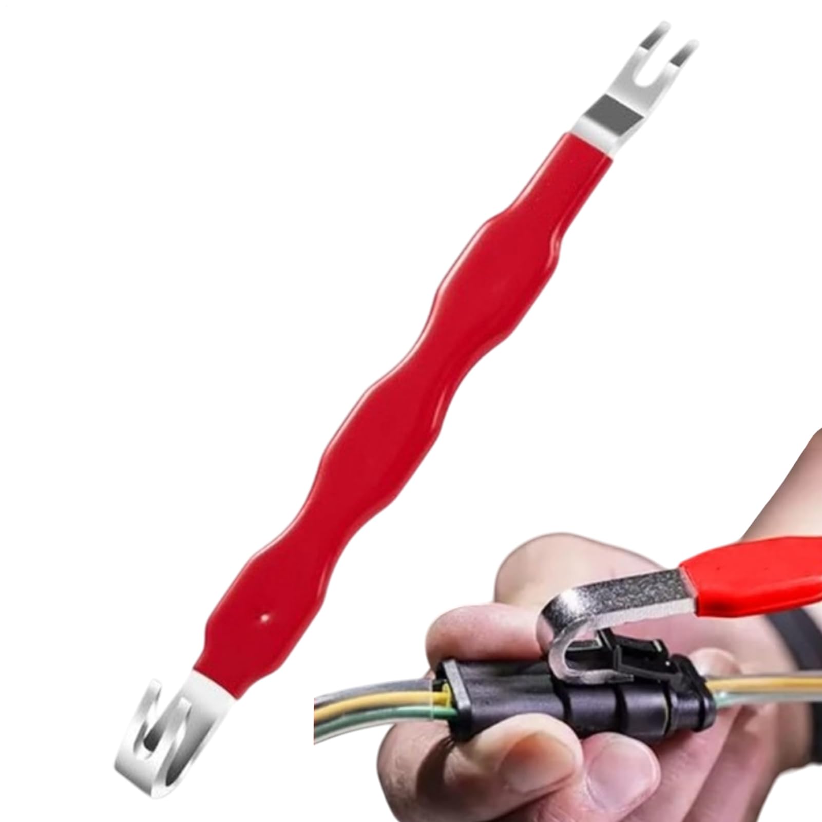 Strumenti di negazione Connessioni Elettriche Di Auto - Smontaggio Presa Auto | Estrattore a doppia funzione Facile Scollegamento - Utensile meccanico Appassionati