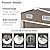 ALAULM 10'x8' Outdoor Storage Shed Outdoor Galvanized Metal Tool Shed with Vents & Sliding Door, Waterproof Garden Shed for Patio,Lawn,Backyard to Store Bikes,Tools,Brown