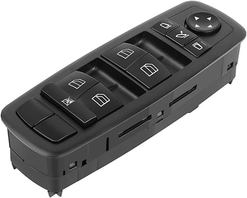 OCPTY Interruptor de ventana eléctrica lado del conductor se adapta a Mercede 2006-2011s-Benz ML350 2010-2012 para Mercedes-Benz GL350 para