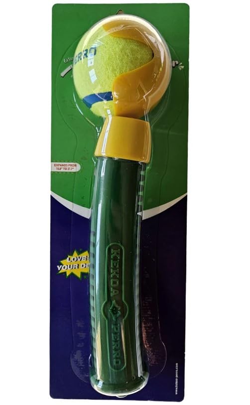 Dog Ball Launcher - Yellow Green Single Ball Pack