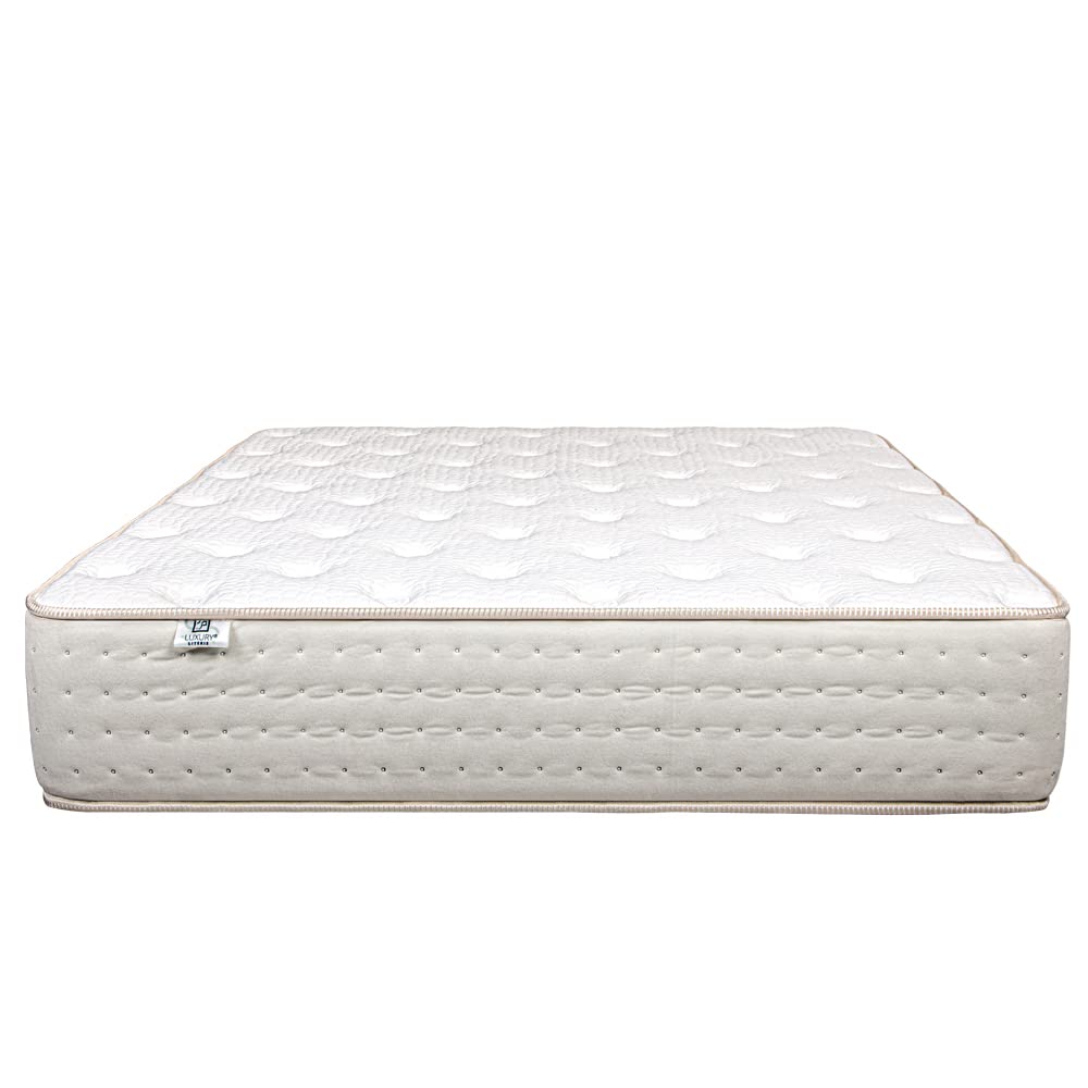 Colchón Nature Látex, látex natural, 10 zonas de confort, independencia de la cama, reversible, ortopédico, 26 cm (90 x 190 cm)