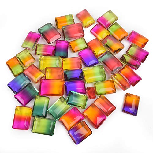 GEMHUB Multi-Color Ametrine 200.00 Ct set of 4 Pcs Emerald Cut Ametrine Loose Gemstones Beads Lot