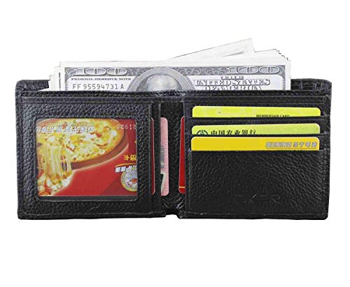 Crocodile Alligator Head Real Leather Men Bifold Slim Coin bill Wallet Purse2