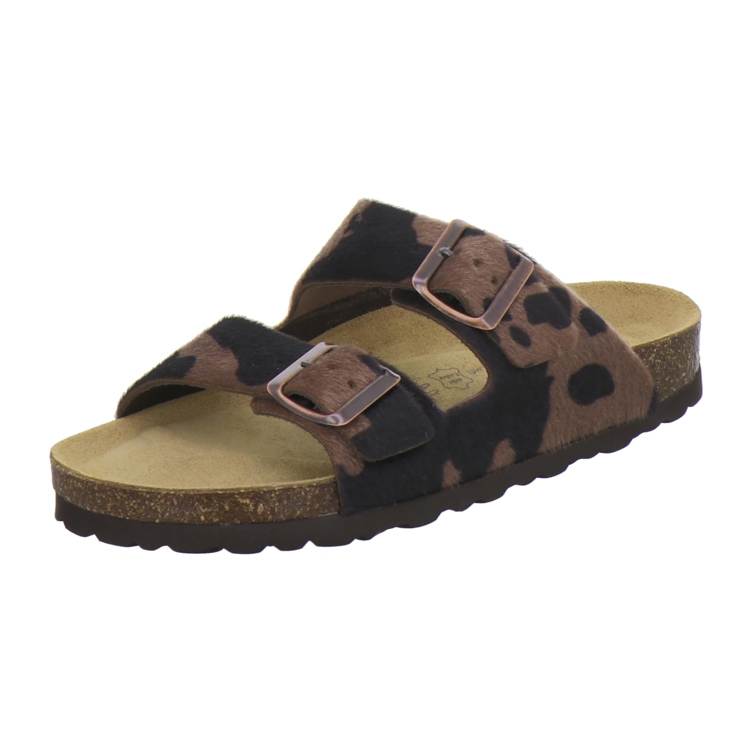 AFS-Schuhe 2100, modische Damen-Pantoletten, hochwertiges, echtes Leder, Made in Germany