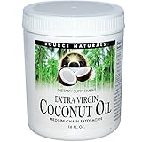 Source Naturals Coconut Oil Extra Virgin, 16 Ounce (Pack of 2)