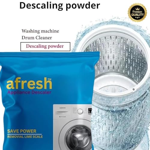 Image of Samsung Washing Machine Drum Cleaning Powder Descaling Powder For Top & Front Load Samsung Washing Machine (Washing & Drum Cleaner) Scale Remover, 100 Gms (Pack Of 10) (S 10)