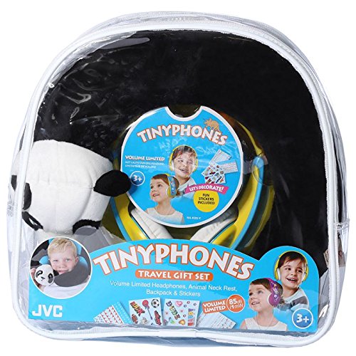 JVC HAKD5P Tiny Phones Cuffie per bambini, colore: giallo
