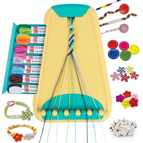 Rincalivestra Freundschaftsarmbänder Selber Machen, Armbänder selber Machen für Mädchen Geschenke 8 9 10 11 12 Jahre, Spielzeug ab 8 9 10 11 12 Jahre für Mädchen, Freundschaftsbänder Bastelset