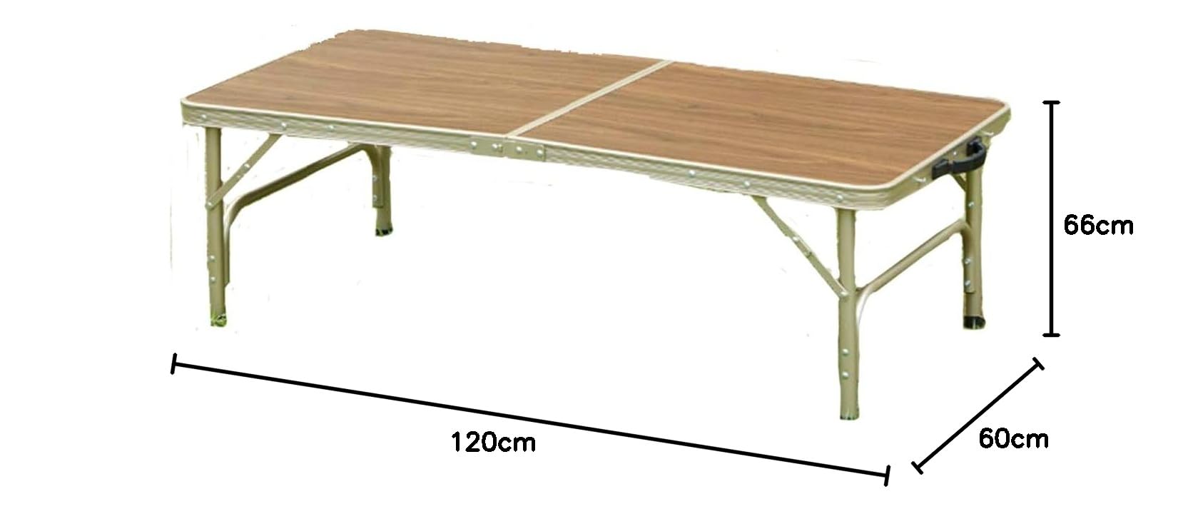 Amazon | [ビジョンピークス] アウトドアテーブル 120cm 2～4人