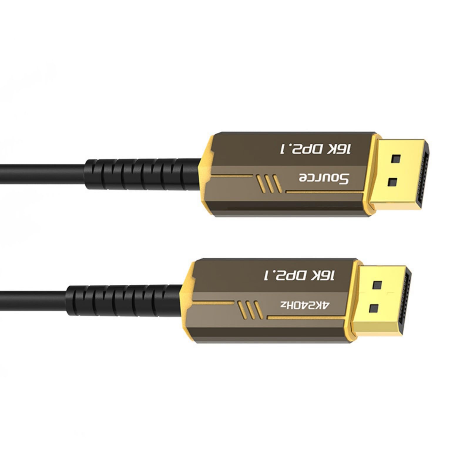 Generisch Cable óptico de alta velocidad, 54 Gbps, 16 K a 30 Hz, 8 K a 60 Hz a 240 Hz para juegos Cable óptico de alta velocidad