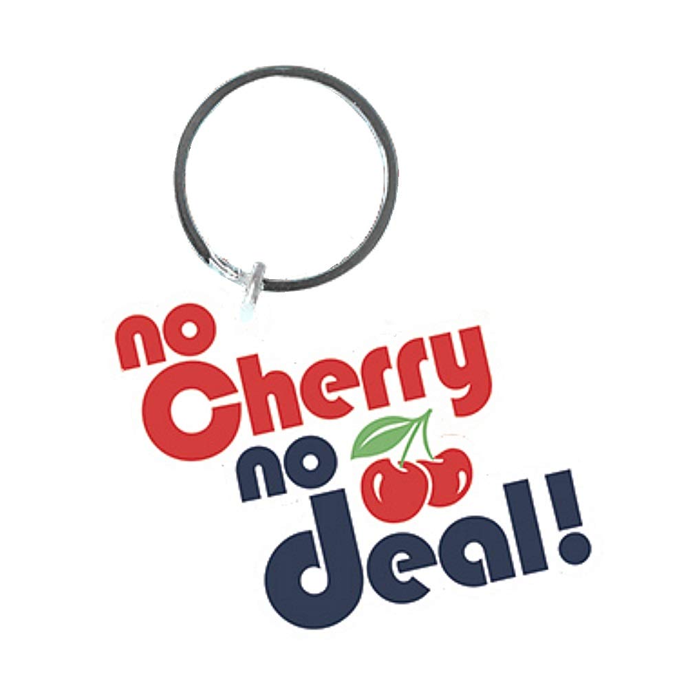 Pyramid International Unisex Multi Stranger Things Rubber Keyring With No Cherry No Deal Design - Official Merchandise