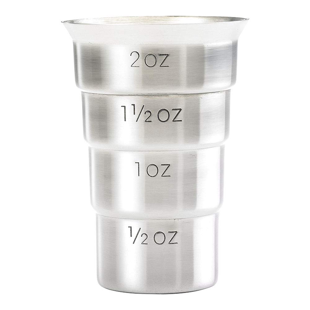 Barfly M37109 Drink Jigger, 2 oz, Stainless w/out Handle