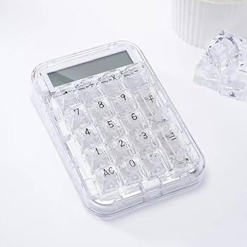 Coolkiller 電卓 テンキー 透明 Amazon.co.jp: Coolkiller 電卓 計算機 おしゃれ 機械 デザイン