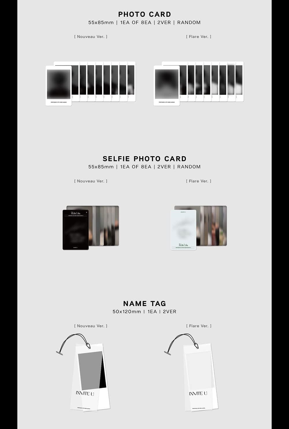 Genie Music Pentagon - Invite U [Flare Ver.] (12th Mini Album) Album+Pre Order Limited Benefits+CultureKorean Gift(Decorative Stickers,Photocards)