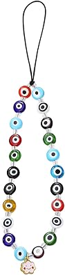 Phone Charm Strap Universal Beaded CellPhone Lanyard Wrist Strap Beads Camera Chain String Handmade Car Key Kindle Short Chain Accessories for Women cll2