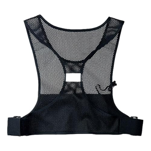 Chaleco para Correr: Reflectante para Soporte de teléfono, Mochila de Nailon Ligera e Impermeable, Bolsillo Seguro de Alta Visibilidad de 360°, Ajuste ergonómico sin Rebote para Senderismo