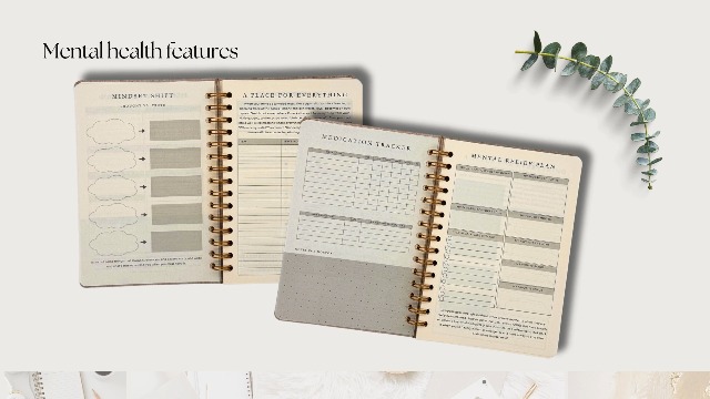 The ADHD Planner For Adults - 6 Month Undated Weekly Daily Full