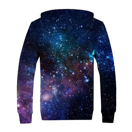 YPTBST Men's Winter Sherpa Lined Hoodie Womens Zip Up Sweatshirt Heavyweight Warm Jacket2