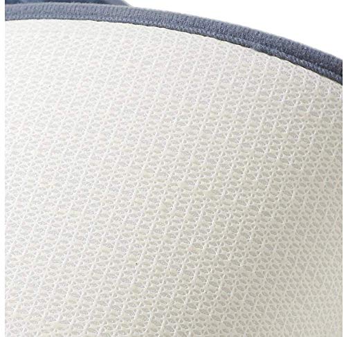 AYCPG Rutschfestes WC-Vorleger-Set mit WC-Deckelbezug für Badezimmer, Falai, Samtstein, geprägte WC-Bodenmatte, Badewannenseite, rutschfeste Fußmatte, dreiteilige Badezimmermatte C1 Lucar (Farbe: C2) – Bild 4