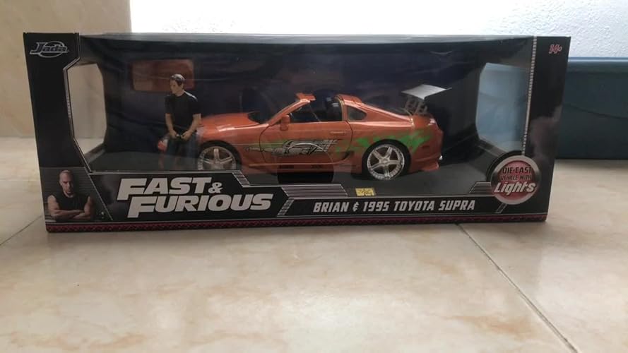 Amazon | JADATOYS 1:18 ワイルドスピードダイキャストカー Brian's