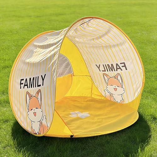 Tienda de campaña de playa familiar y portátil con diseño compacto 5