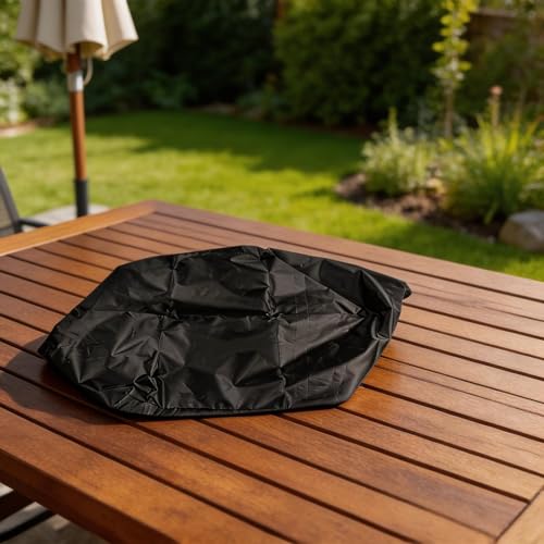 Funda para proyector, protección impermeable de tela Oxford contra sol, lluvia y polvo, estuche para almacenamiento al aire libre para sistemas de entretenimiento en casa, 35x35x22cm (A) miniatura 6