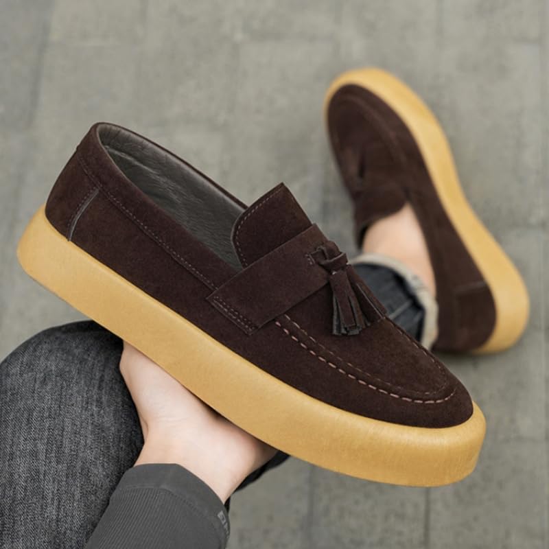 Large-Size Men's Fashionable Thick-Soled Casual Shoes | Comfortable Street-Style Sneakers3