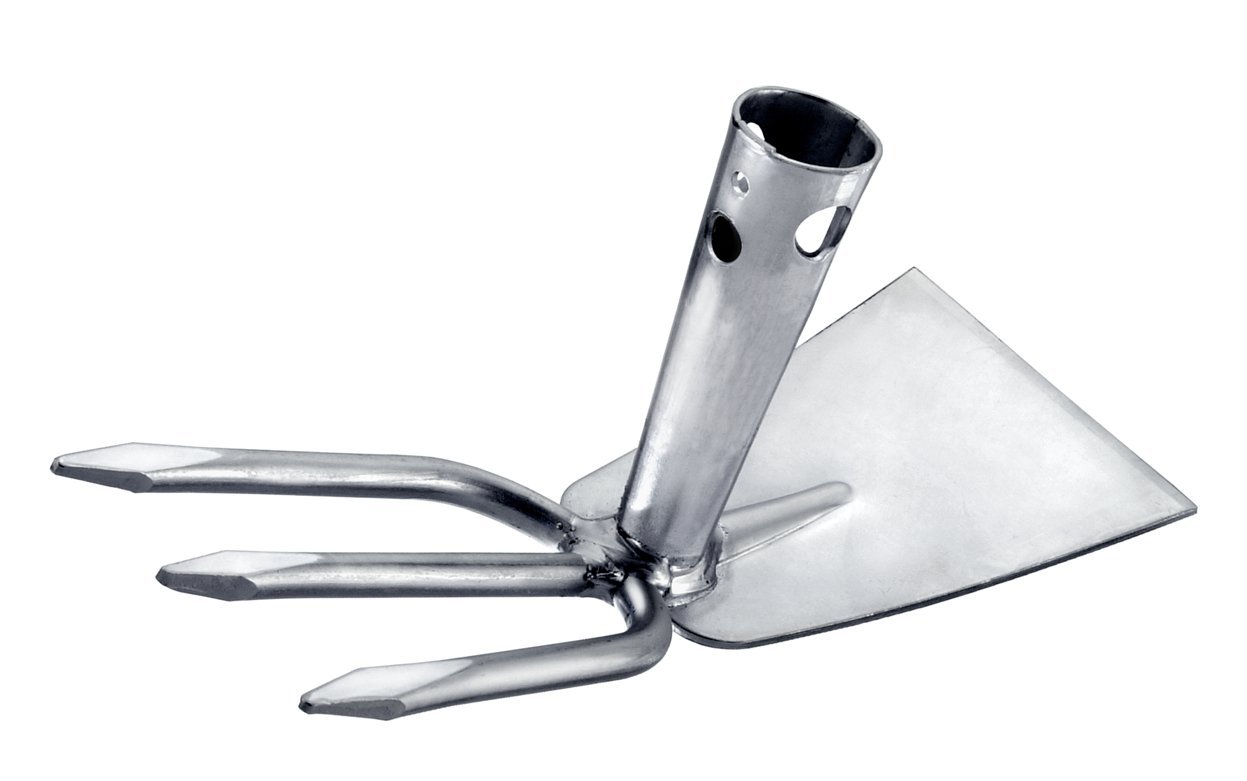 Connex FLOR50953 - Doble azada Straight chapa galvanizada