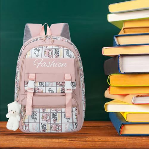 Image of Tinytot 30 Litre Japanese Korean Style School Bag Water-Resistant Laptop & Travel Backpack - Unisex Large 18 Inches Multipurpose Student Backpack for Boys & Girls, Men & Women