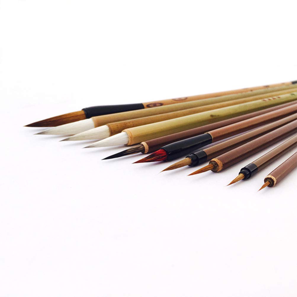 Healifty Set Pennelli per Calligrafia Cinese Tradicionale 15