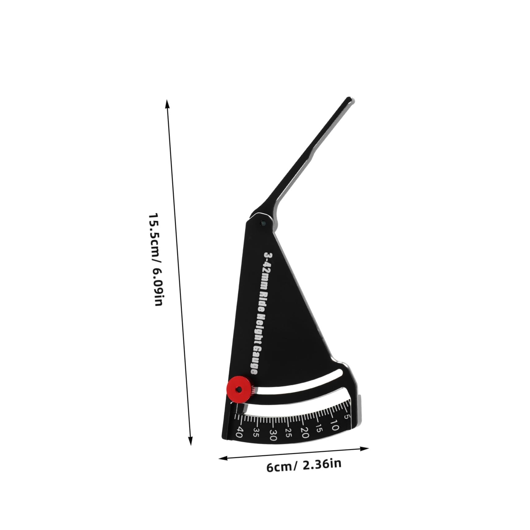 HOLIDYOYO Height Aluminum Rc Height Gauge Truck Height Measurement Accurate Vehicle Height Ruler
