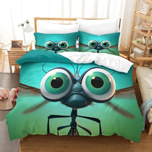 Parure de lit 220x240 housse de couette king size taies d'oreiller douces