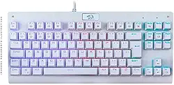 Teclado Mecanico Dark Avenger Rgb Branco Switch Vermelho (K568W-Rgb)