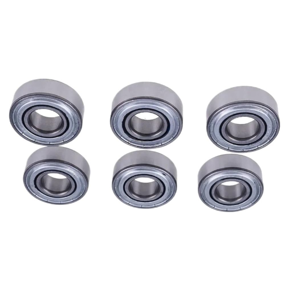 Rodamiento bolas profunda Paquete de 6 rodamientos husillo para cortacésped Z9504-RST para Z9504RST JD9236 JD9296 para 204BBAR para P204RR6
