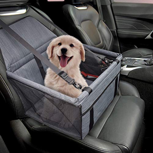 ULTECHNOVO Pet Assento de Carro Oxford Pano Dobrável Respirável Macio Lavável Bolsa de Viagem Saco D