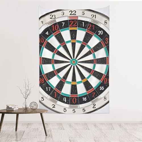 Tapisserie fléchettes pour une ambiance chaleureuse en famille