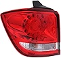 Evan-Fischer Tail Light Assembly Compatible with 2011-2019 Dodge Journey Outer LED Driver Side