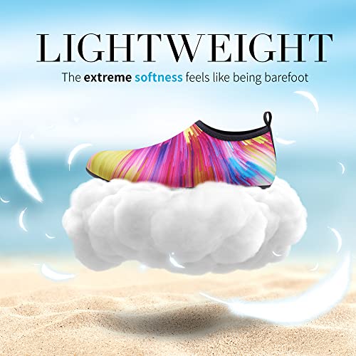 Image of Homitem Water Shoes for Women Men Aqua Socks Swim Beach Pool River Slip-On Barefoot Quick-Dry Vacation Cruise Essentials Accessories for Yoga Kayak Sports