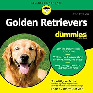 Page de couverture de Golden Retrievers for Dummies, 2nd Edition