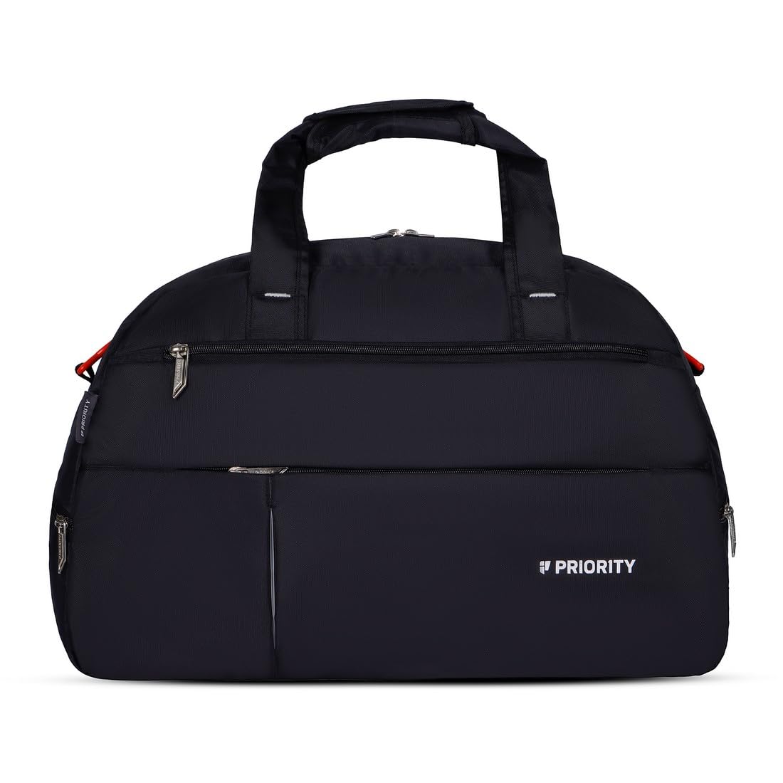 priority 46 Cm Duffle Bag For Unisex | Lightweight Travelling Bag | Travel Duffle Bag For Men & Women (Black)-picture-27