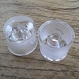 MULANGDI 2 Teile/Satz 20 MM Integrierte wasserdichte PMMA Objektiv Mit Halterung 5-120 Grad Reflektor Kollimator for 1 W 3 W 5 W Diode Chip Licht(SMO 30 Degree)