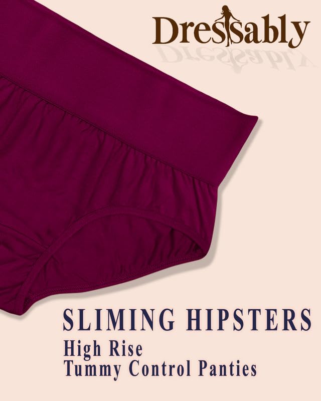 Image of Soft & Comfy Hipster Panties for Women - Pack of 3, 100% Pure Cotton, Wide Elastic Waistband, Multicolor, Perfect for Everyday Wear
