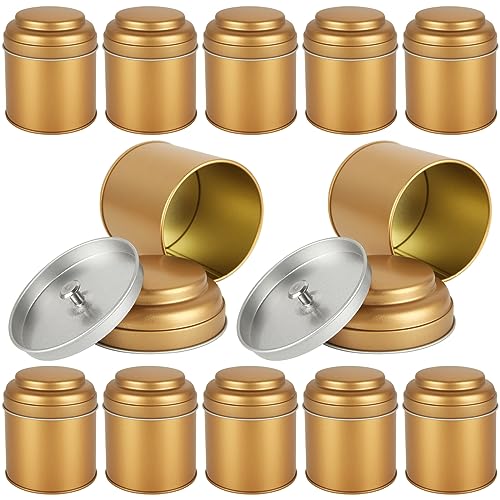 Acrux7 12 Pack Gold Tea Tins