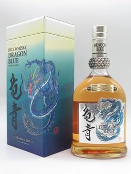 DRAGON BLUE ライスウイスキー 750ml Amazon.co.jp: Kumesen Shuzo DRAGON BLUE Dragon Blue Japanese