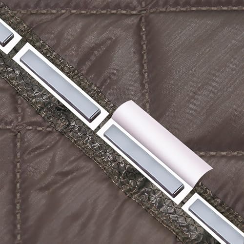 Rideau de porte thermique coupe-vent isolant pour climatisation - 5