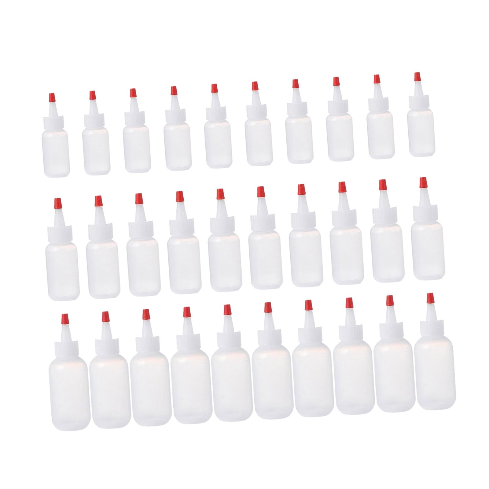 Buxuaaaa A Buxuaaa Of 30 Ccuracy Squeeze Bottles With Leak Proof Design Nd Ergonomic Soft Body For Kitchen Condiments Flexible Bottles With Secure Caps For Liquid Control
